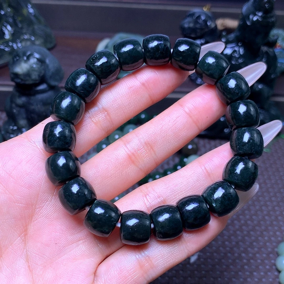 未镶嵌手串和田玉卡12