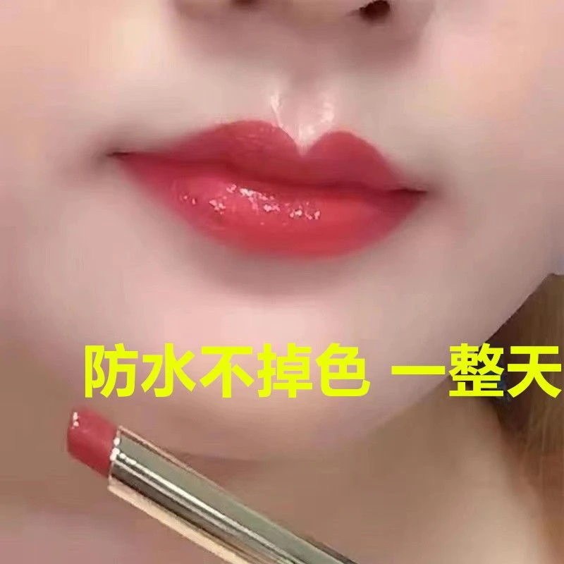 正品口红不掉色不脱色滋润豆沙色口红唇膏防水不沾杯口红2025新岁