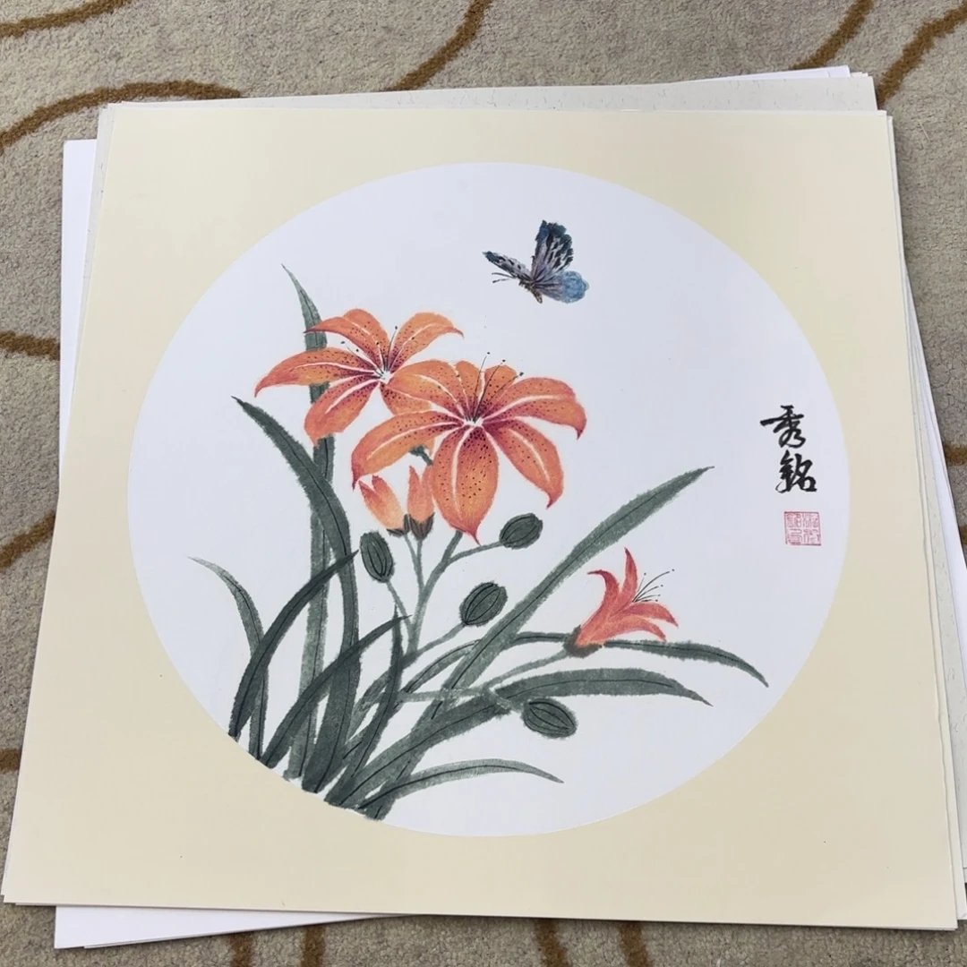 国画国画老师作品刘
