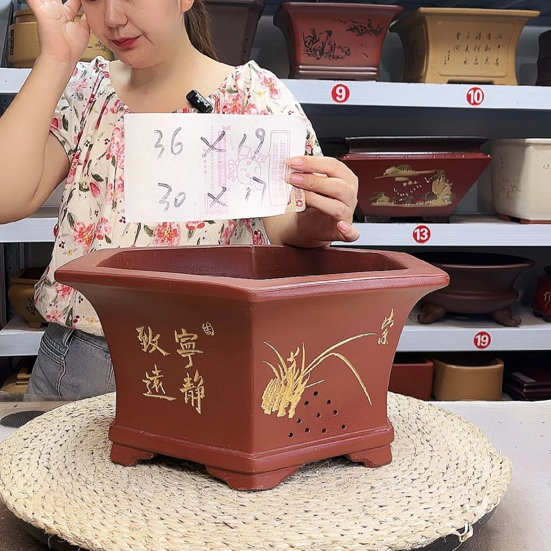 花盆紫砂紫砂花盆