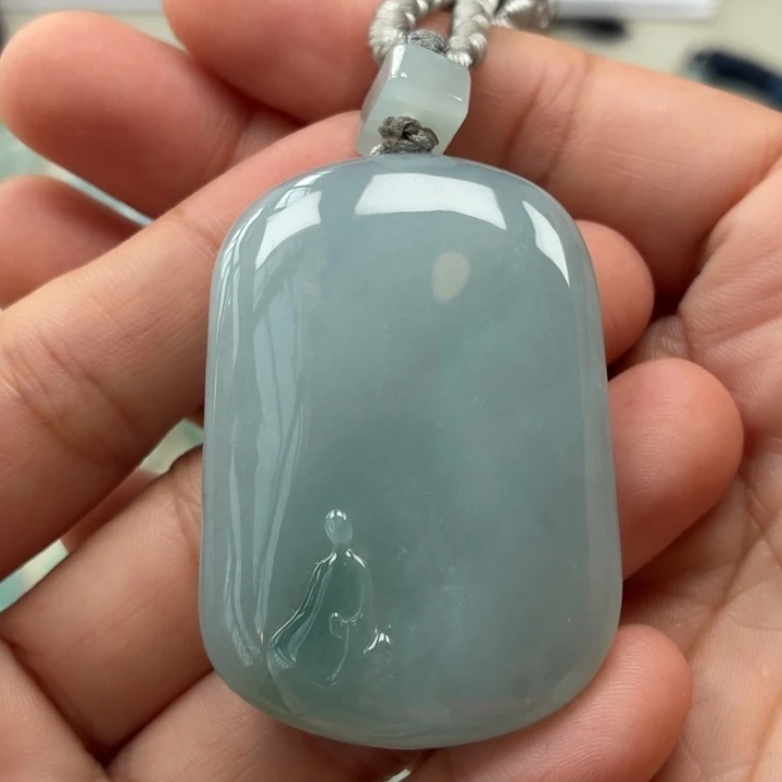 翡翠未镶嵌颈饰天然翡翠a货