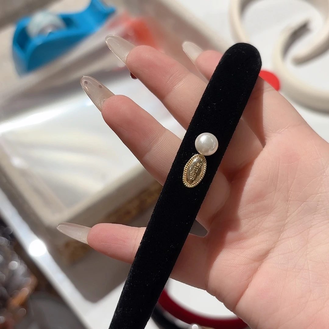 铁合金皮质发饰发夹