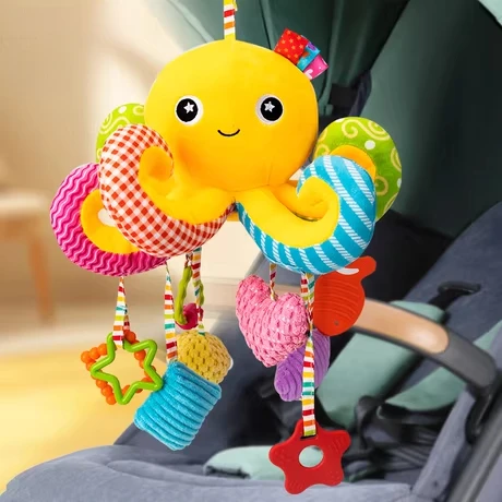 安抚车挂件推车玩具宝宝床铃摇铃车载睡觉益智婴儿悬挂式摇铃玩具