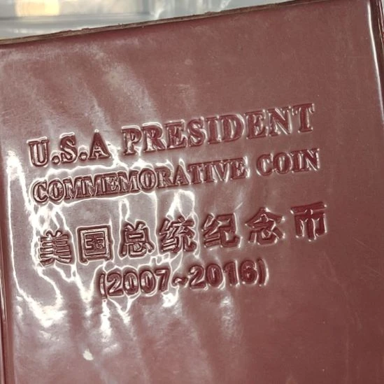 普通金属币美国40大全套红本