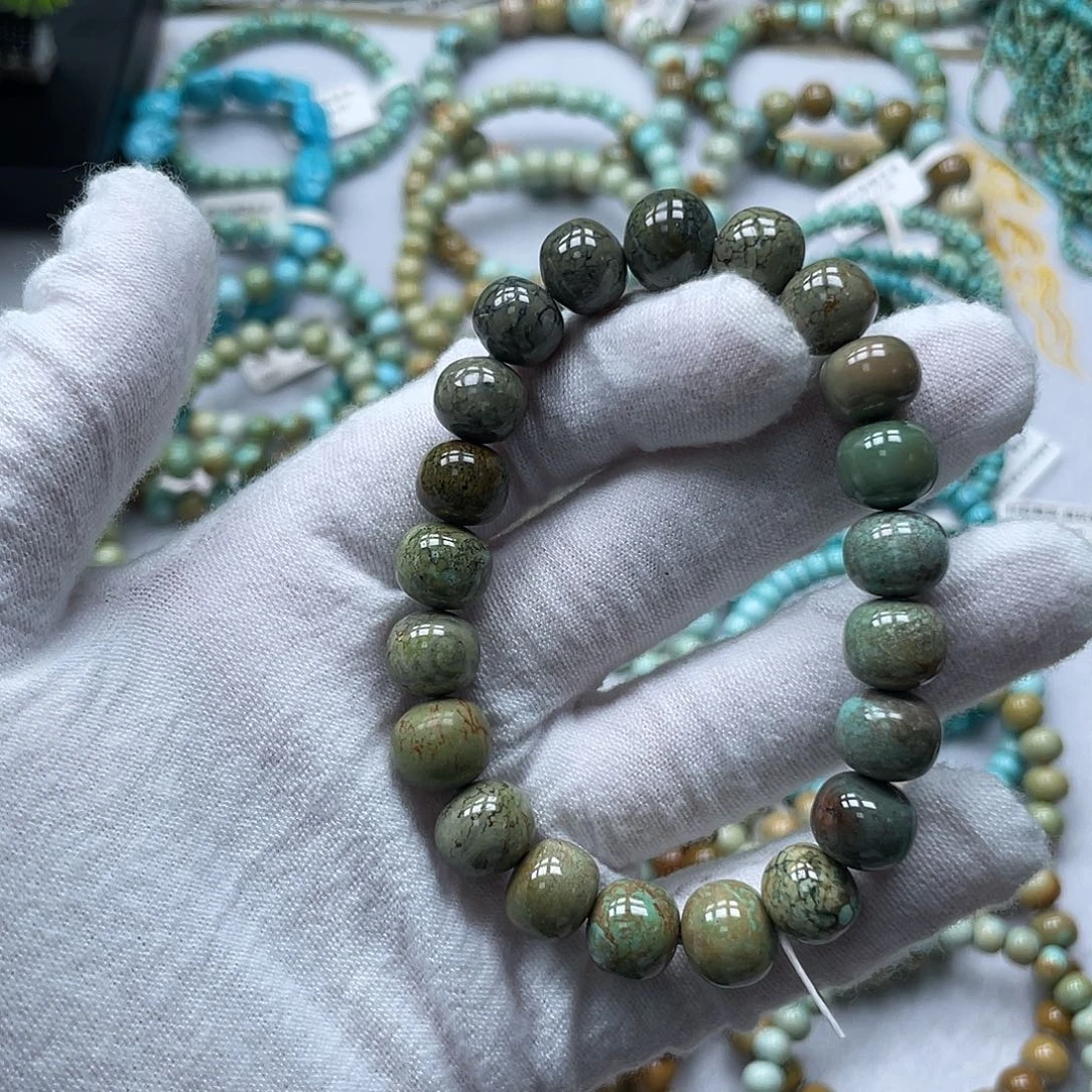 未镶嵌绿松石珠宝奇石9+
