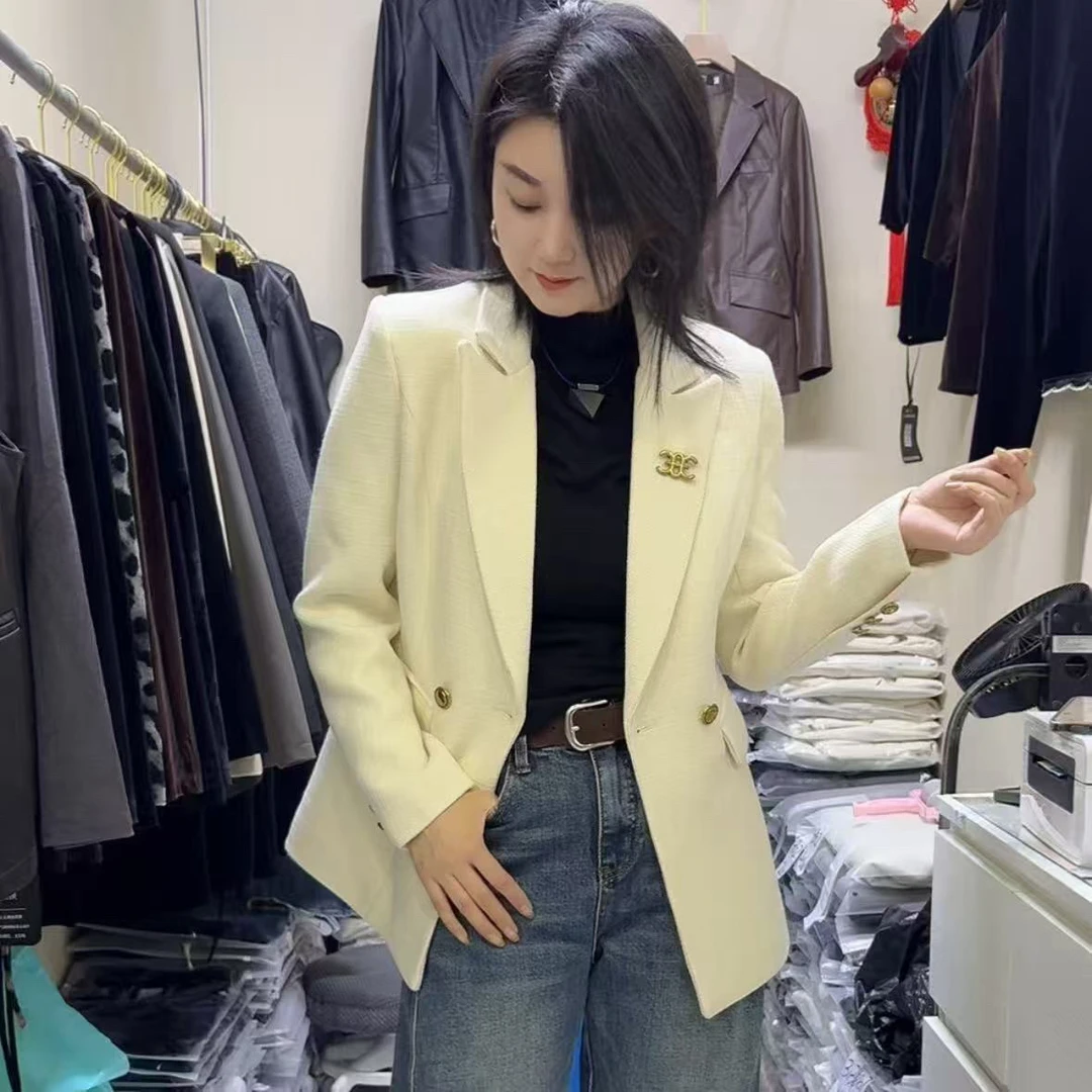 01修身款美格呢西服外套-衣长65左右
