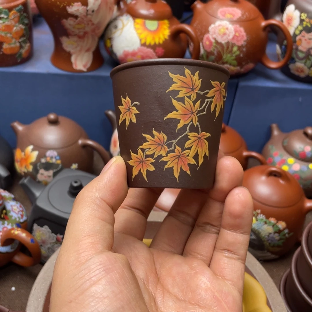 茶杯紫砂紫砂主人杯100cc