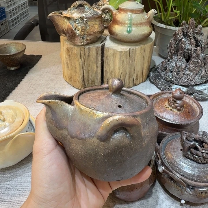 陶盘柴烧福利新品多多