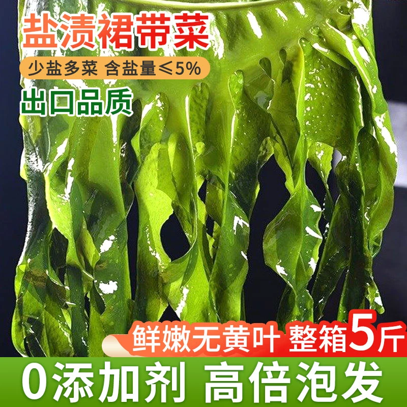 【首单特惠】精品盐渍裙带菜非干货海带苗丝海白菜海藻菜凉拌火锅菜