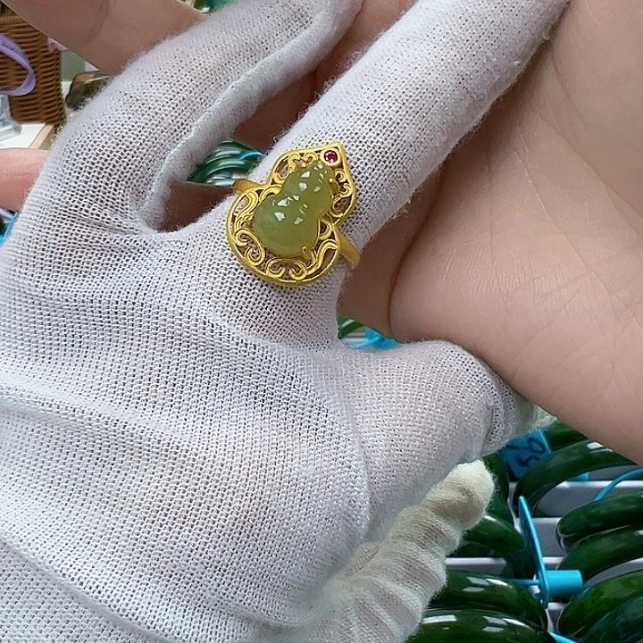 和田玉戒指未镶嵌