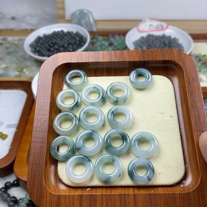 翡翠散珠飘花甜甜圈任挑