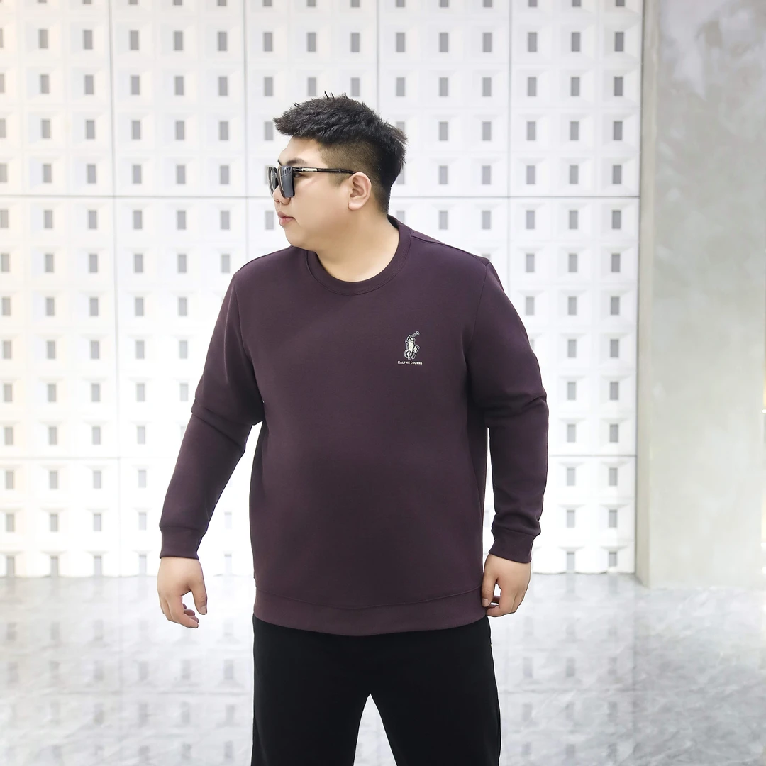 （加绒）大码男装 简约百搭 运动休闲卫衣72728