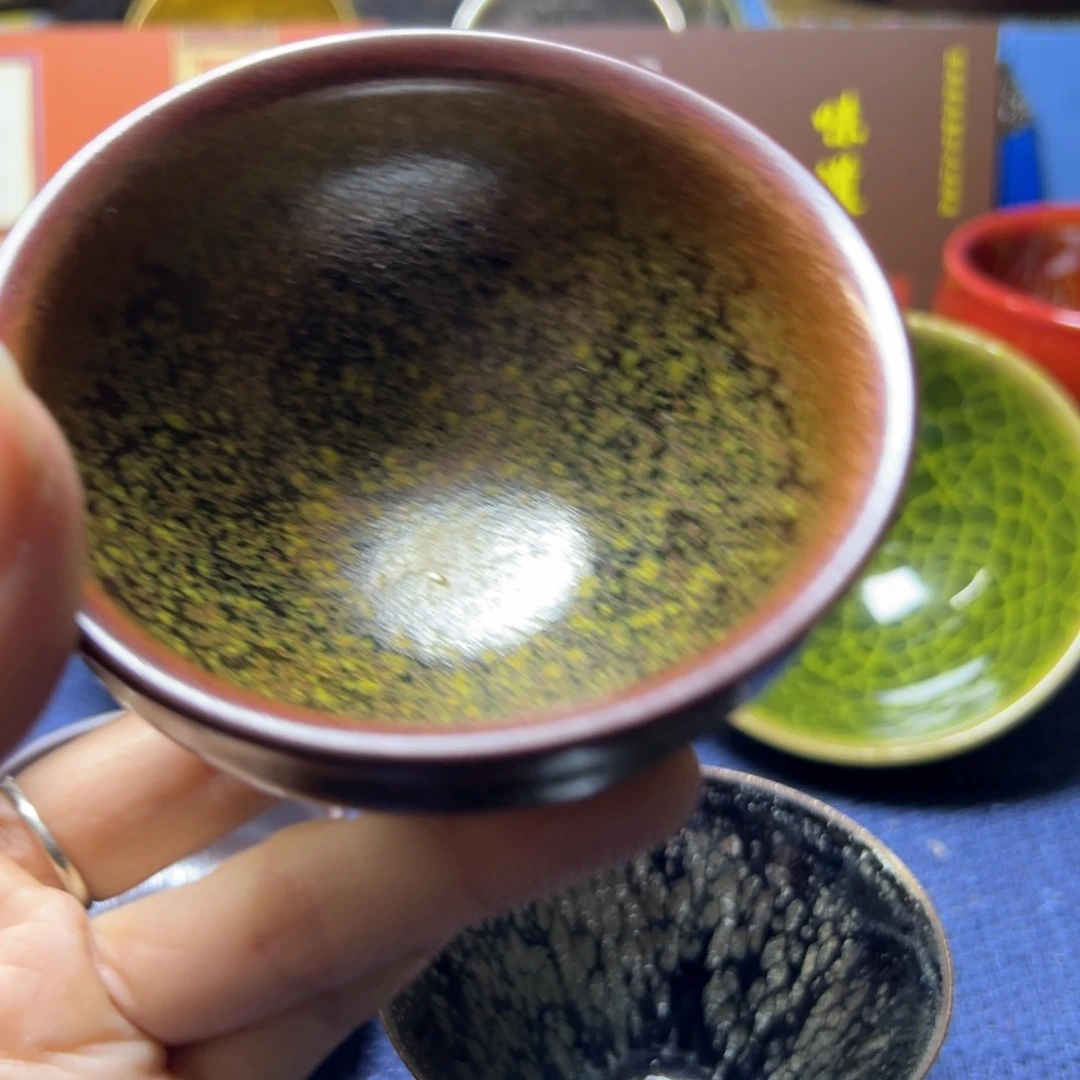 建盏 建阳特产 喝茶盏杯