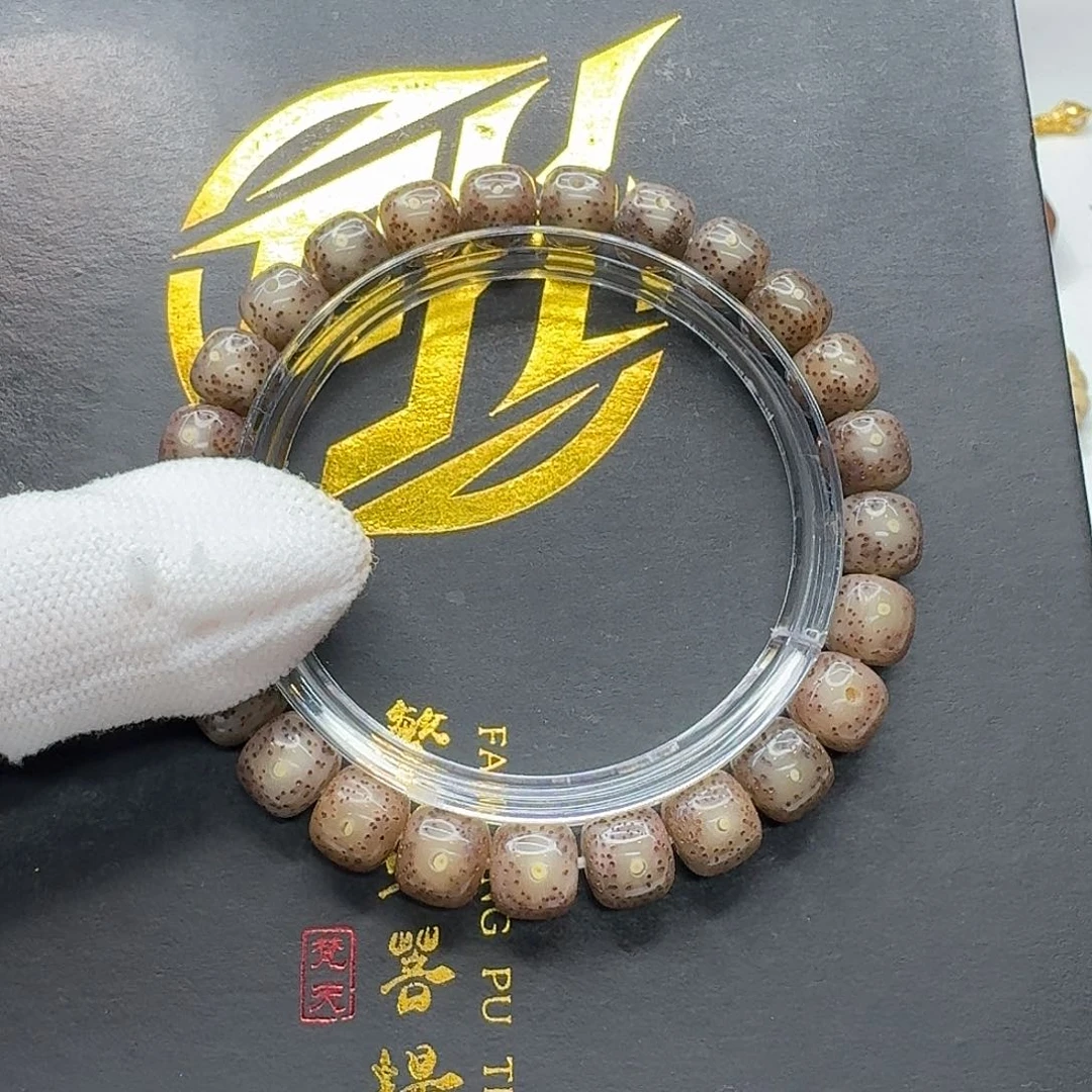 星月菩提吊坠116梵天黑玻璃针尖星9左右单一物一图
