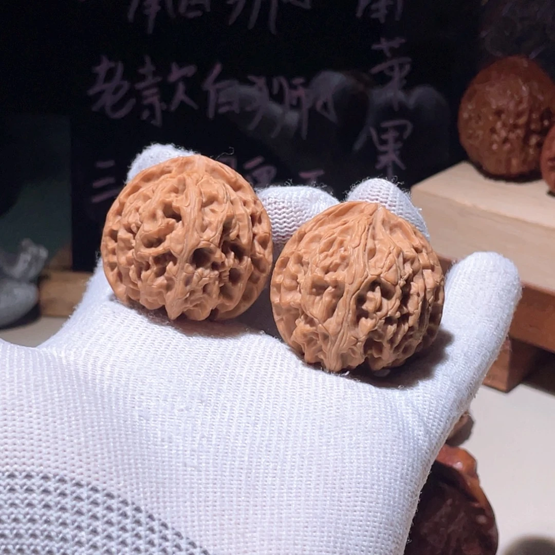 文玩核桃把件苹果园3636，7967