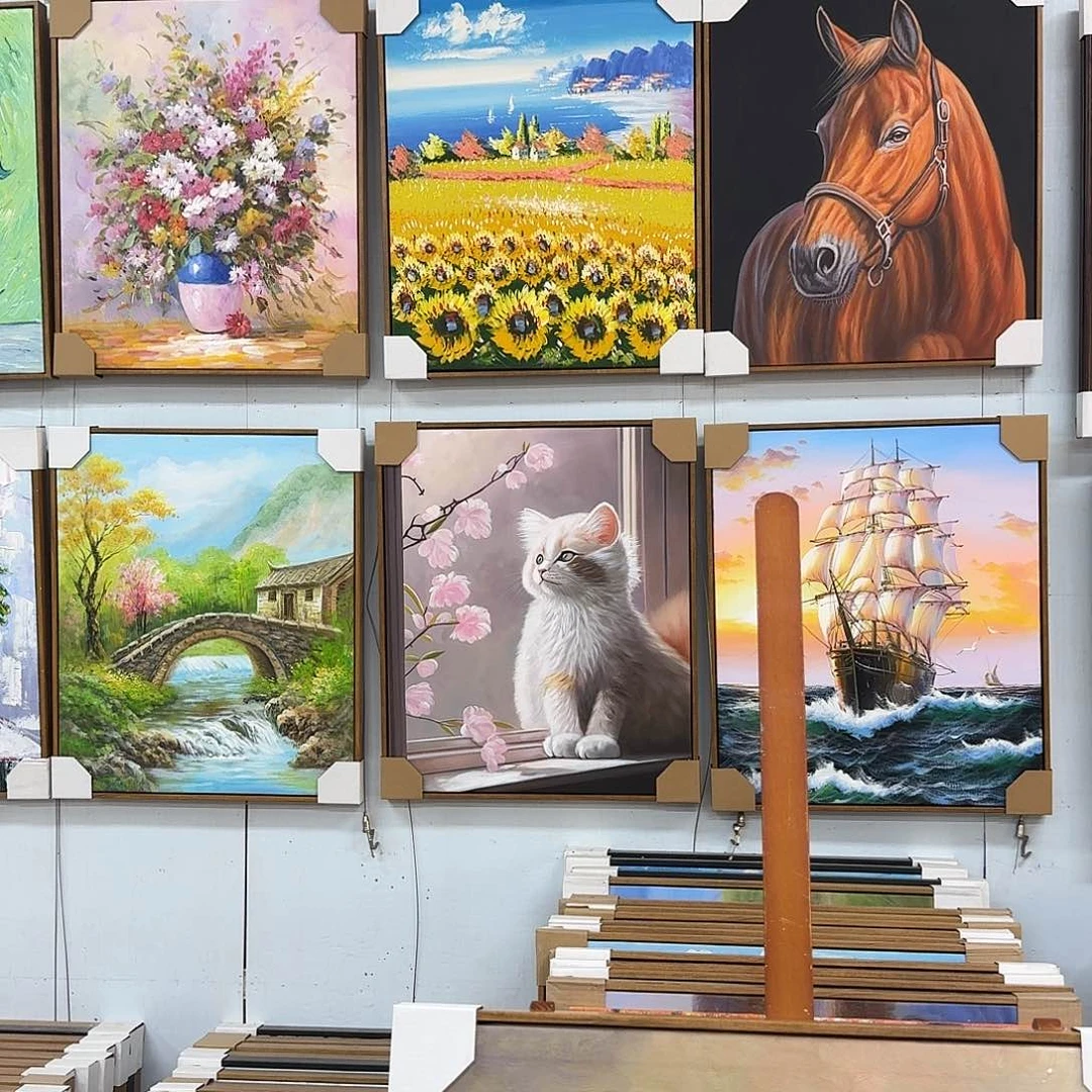 油画5060油画作品展作品展作品