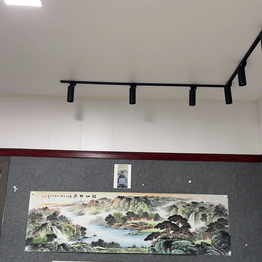 国画春**开八尺对开画芯 捡漏