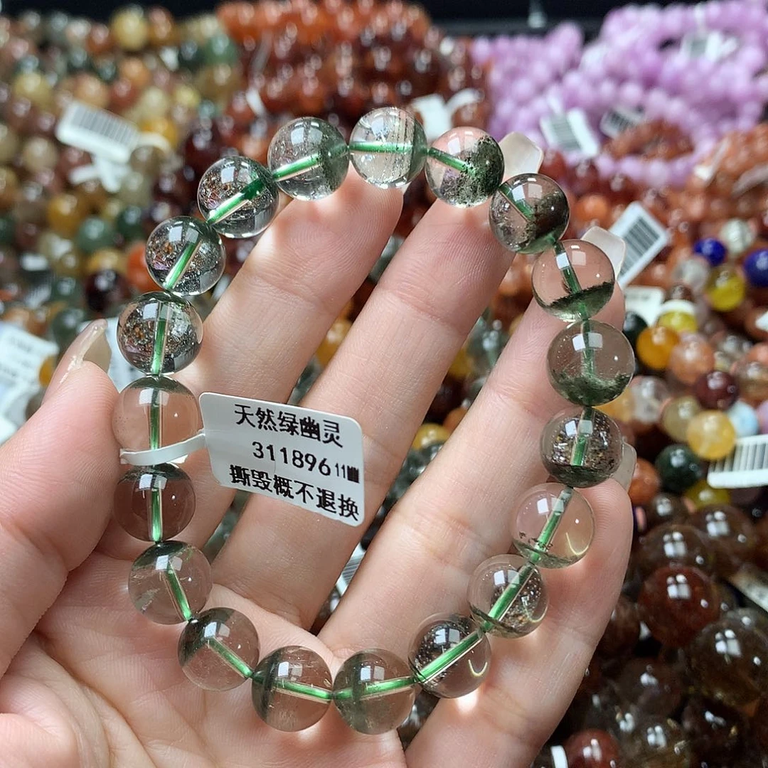 水晶手链未镶嵌，