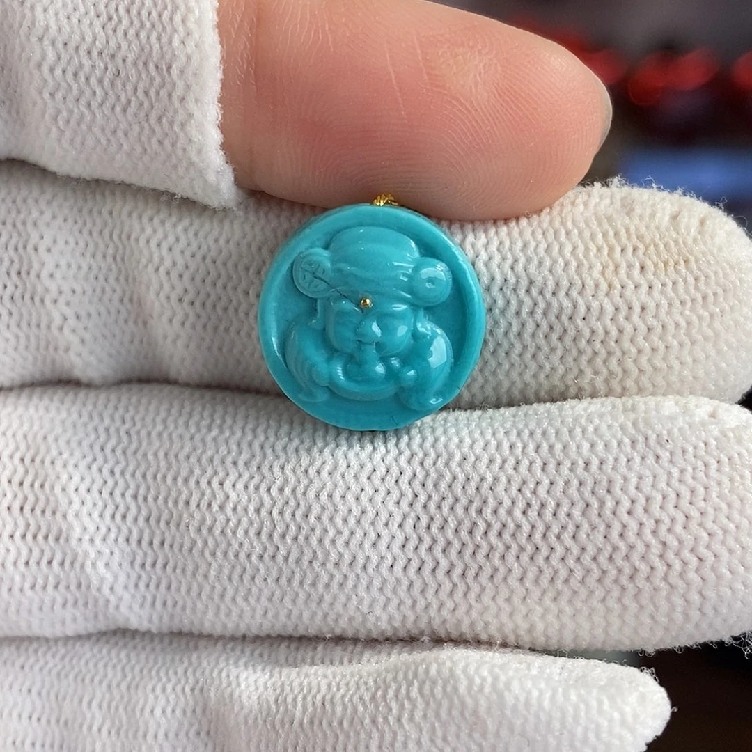 绿松石未镶嵌珠宝奇石