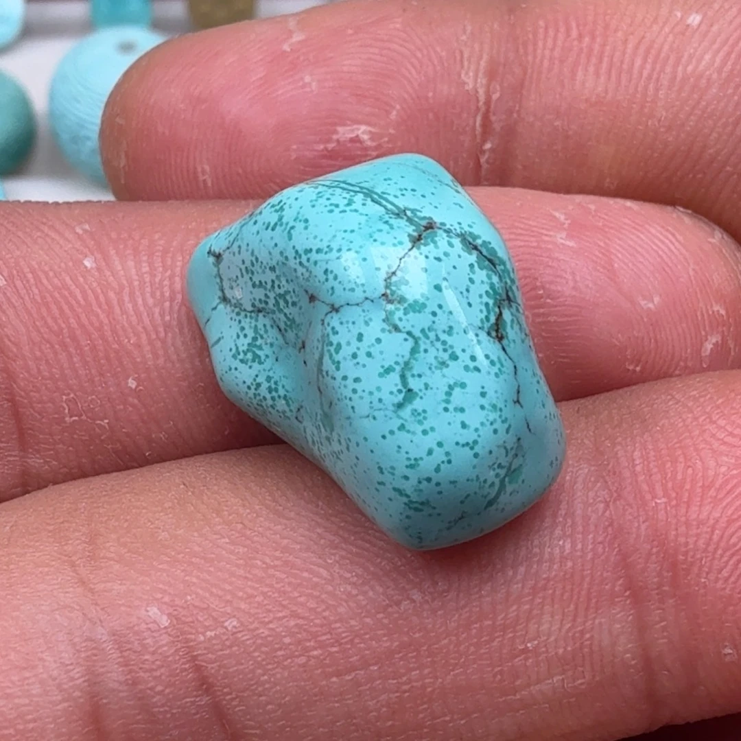 绿松石未镶嵌珠宝半成品