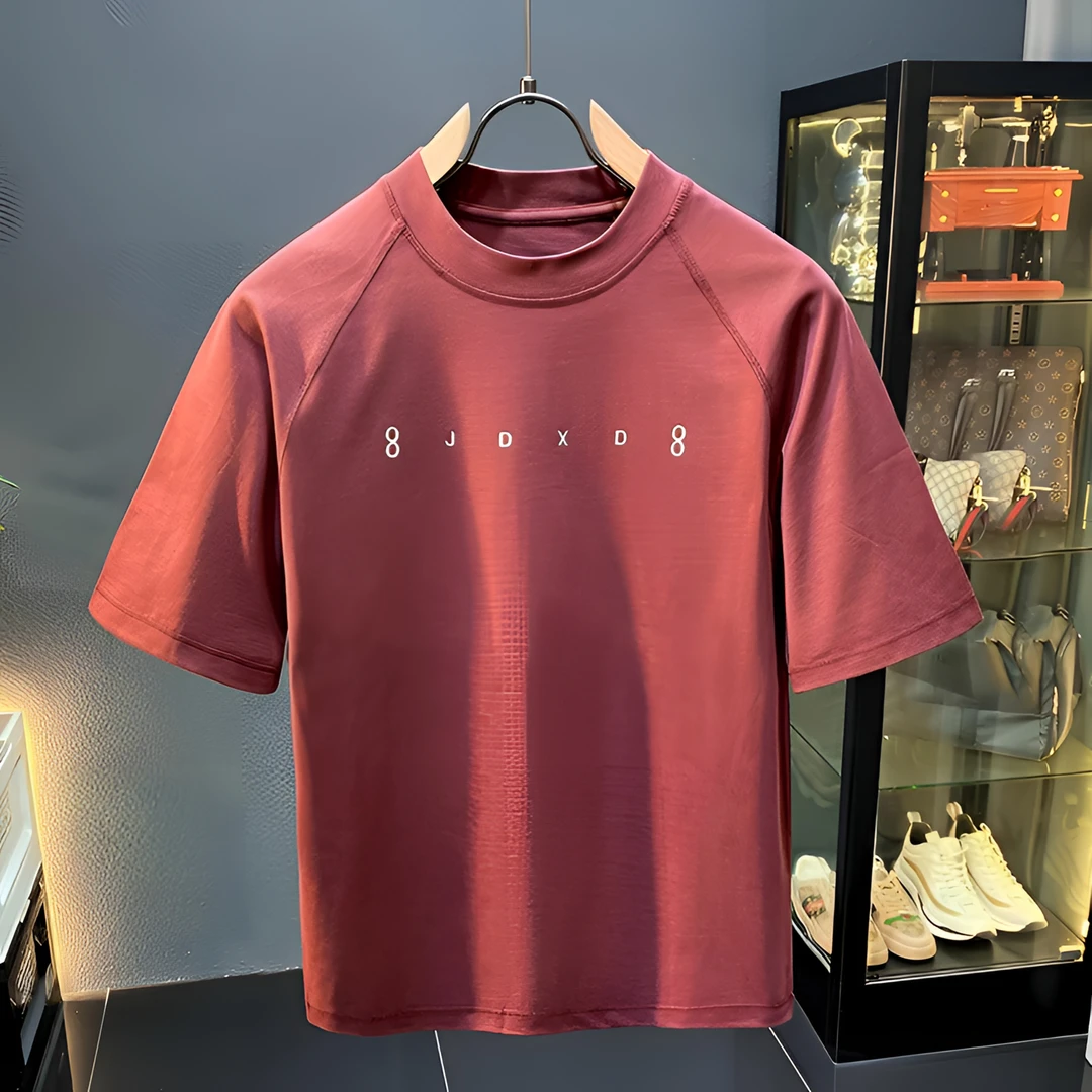 Cebrodz美式重磅纯棉潮牌短袖T恤男夏季宽松大码半袖体恤上衣服