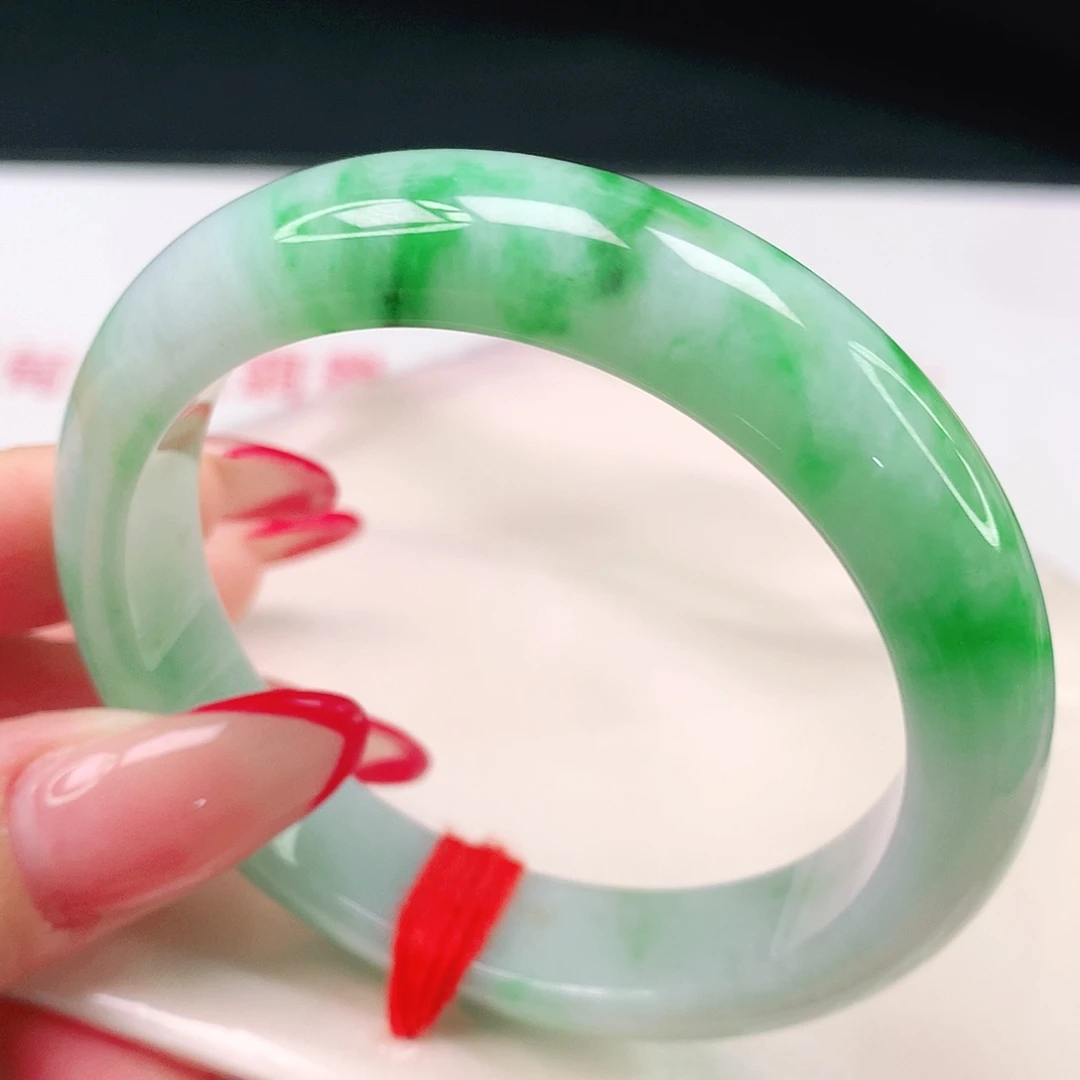 翡翠未镶嵌手镯天然翡翠1806