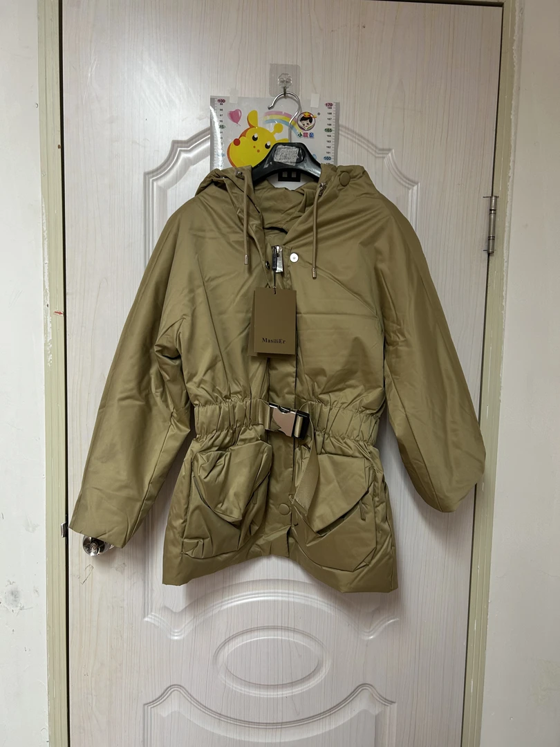 【子惠服饰】2024新款收腰中长款
