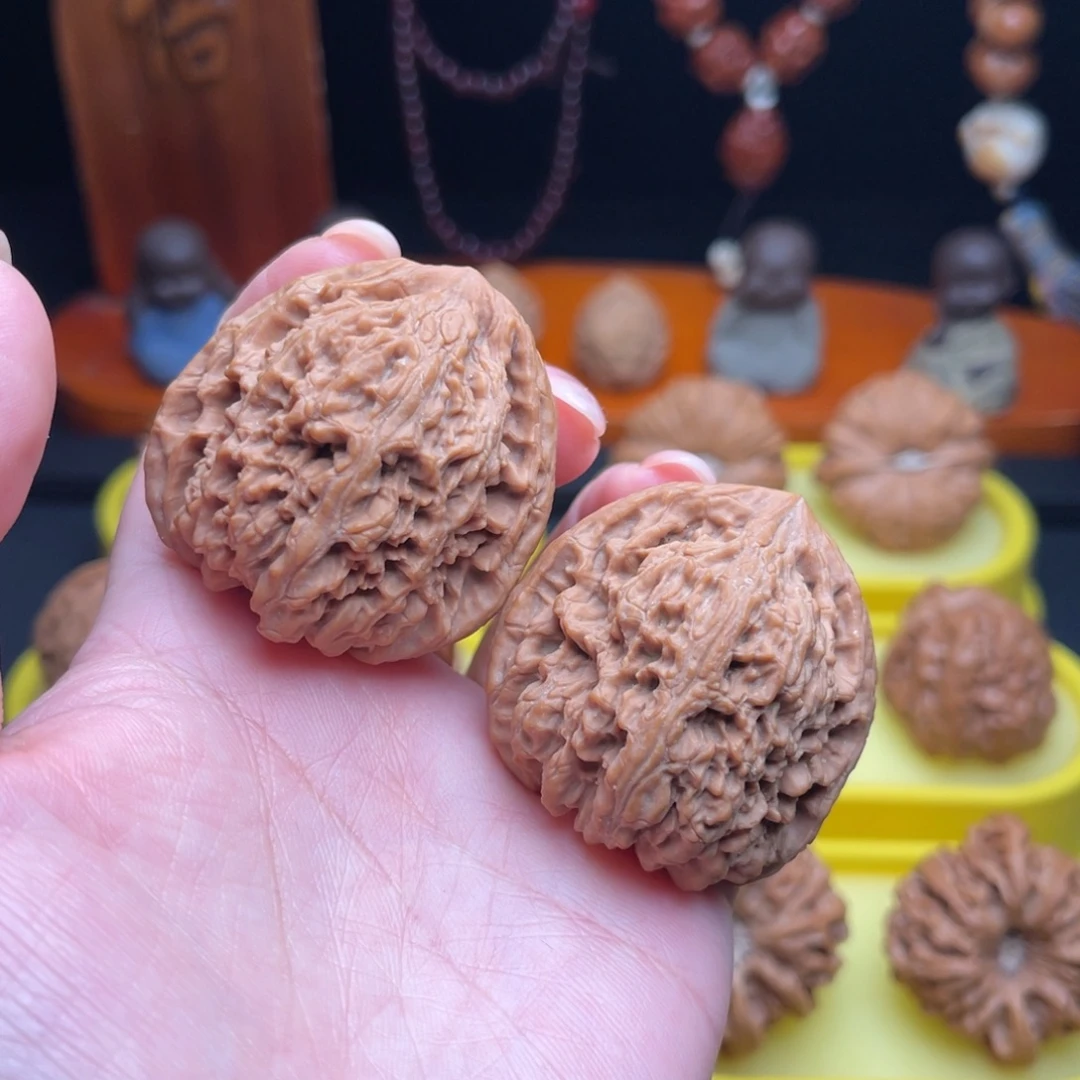 文玩核桃把件42南疆石