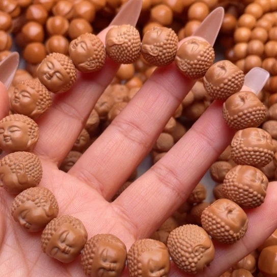 猴头核桃手串鲜***?宝宝佛