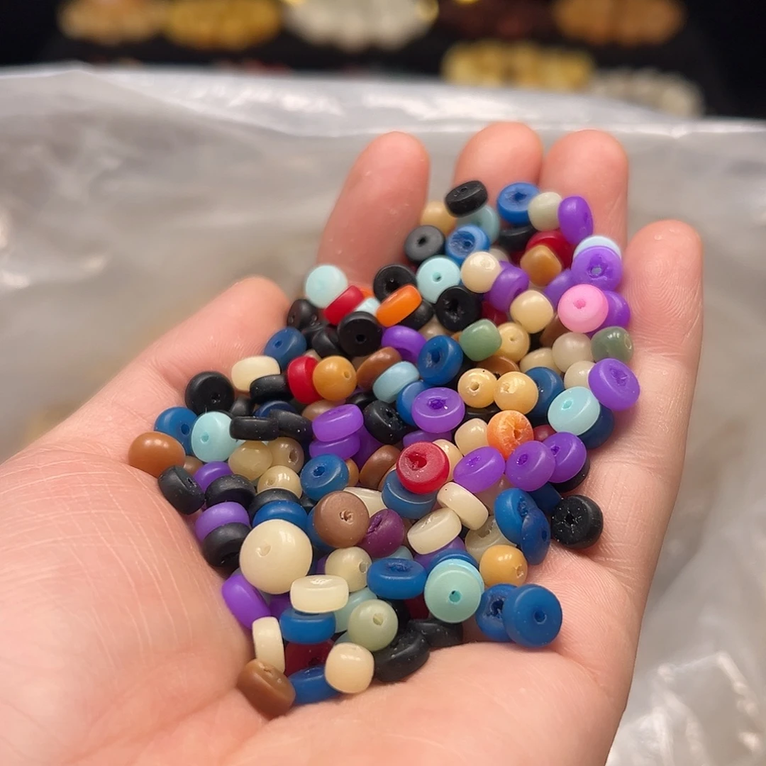 菩提根/象牙果手串300颗➕300颗隔片混瑕