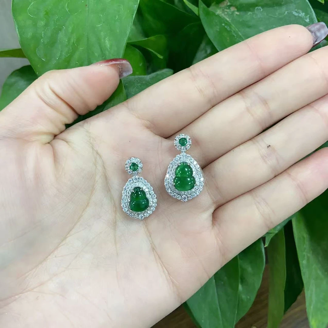 2408112153 CH  翡翠葫芦吊坠  007  （多样性发其一）