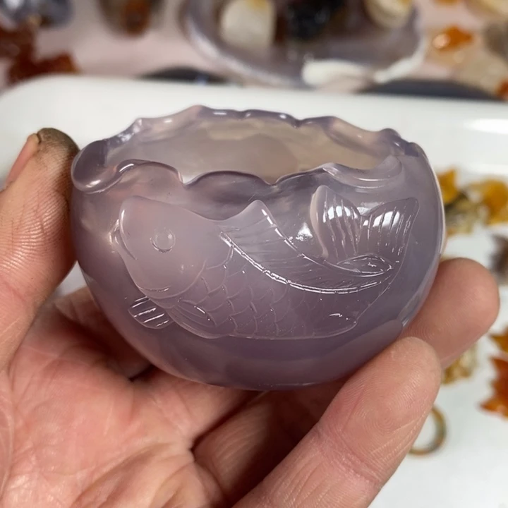 玛瑙/玉髓珠宝奇石未镶嵌溱*濛