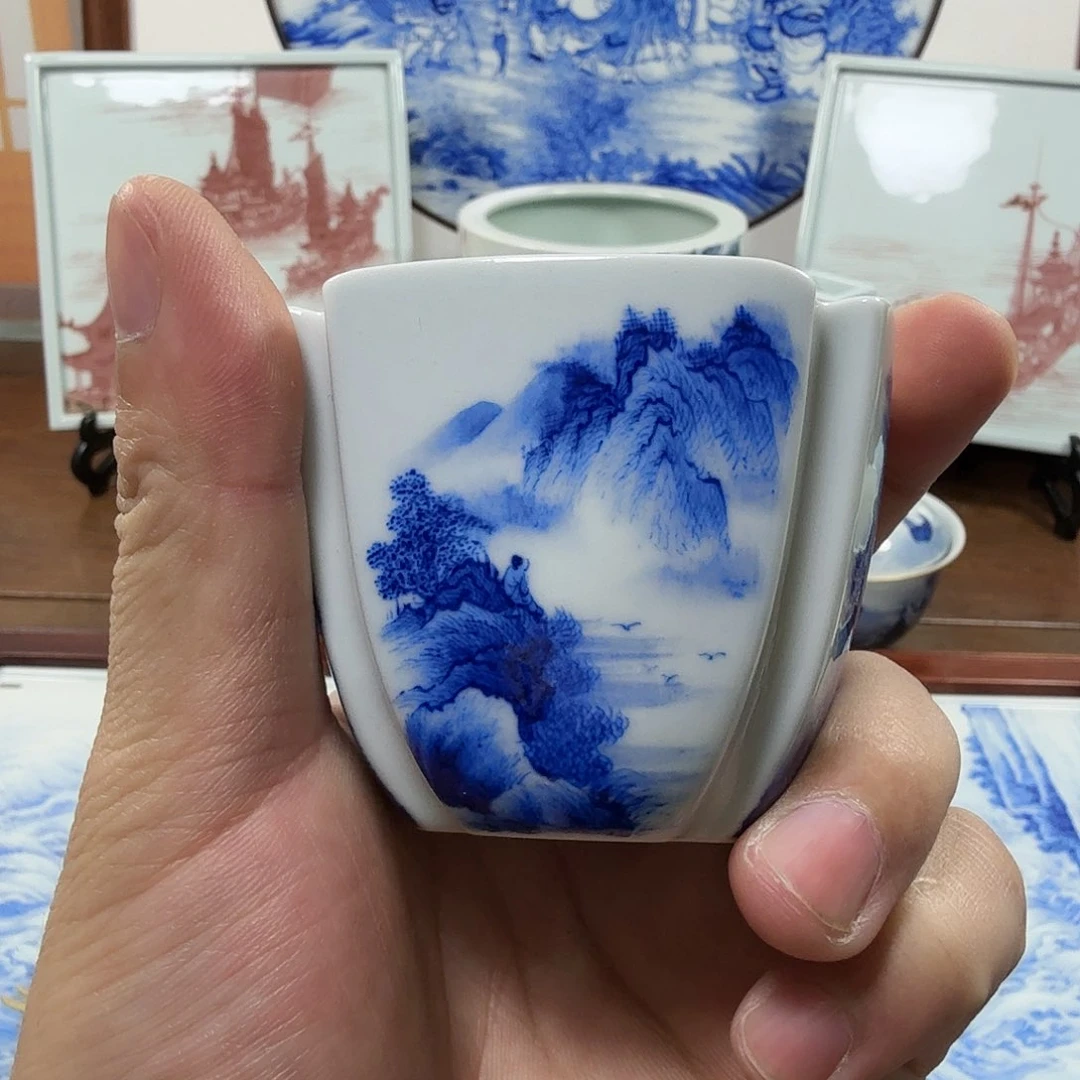 朱****院全手工全手绘陶瓷