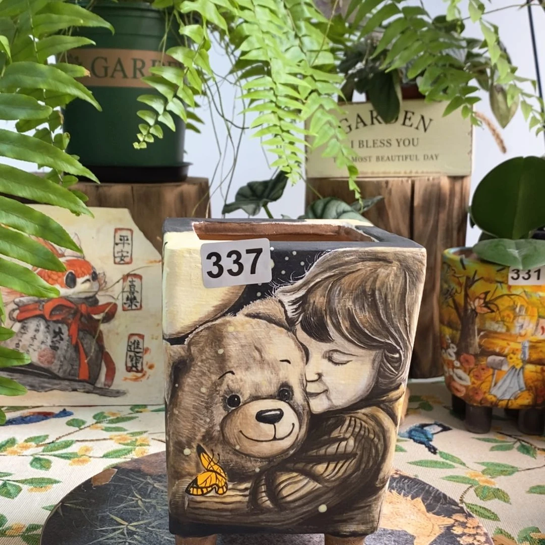 【闪购商品】337手绘精工盆上新