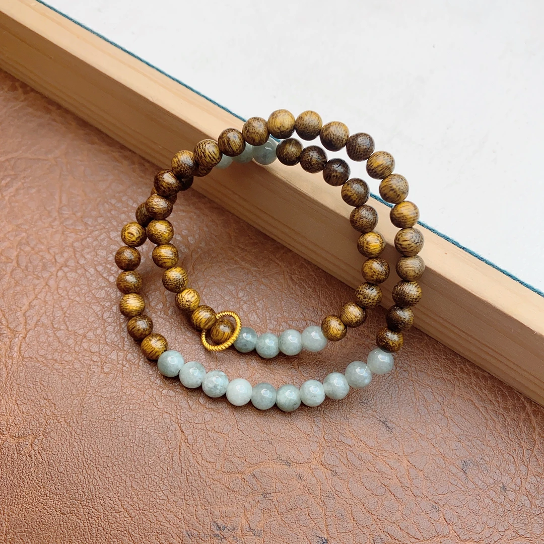 越南沉翡翠双圈mz225-无礼盒