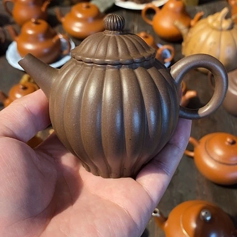 茶壶紫砂张*万紫砂壶茶具套装