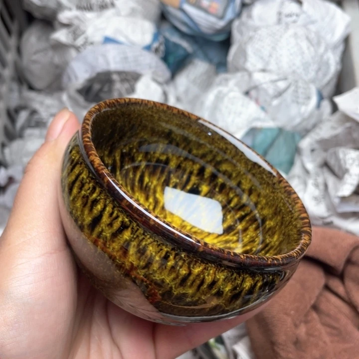 茶盏建窑建盏主人杯