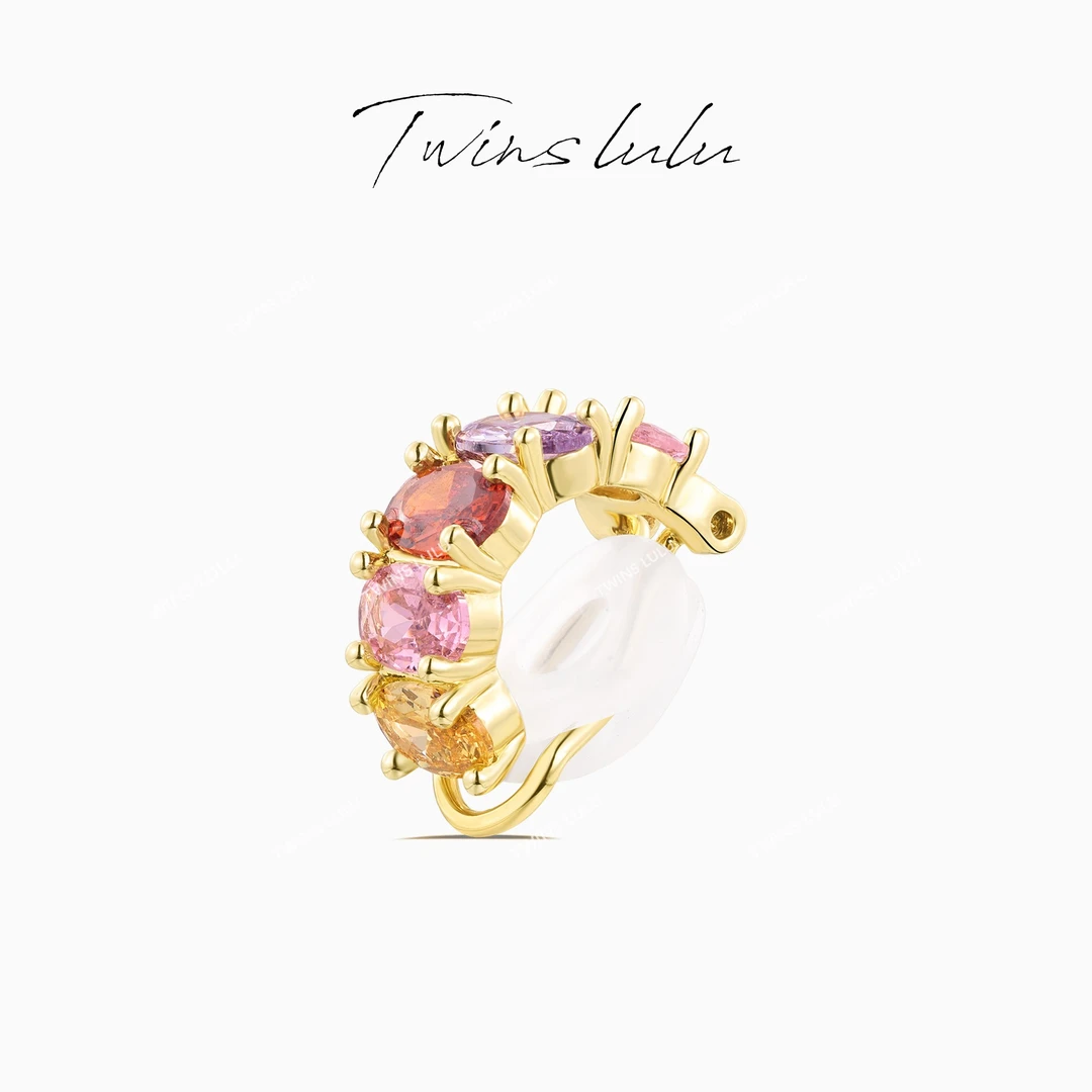 TWINS LULU 流光风  精致时尚百搭耳骨夹首饰女款秋上新TSL1298