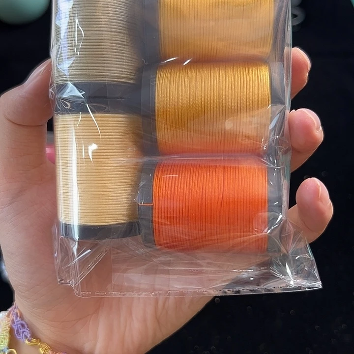棉福利品71.5玉线黄色系5卷