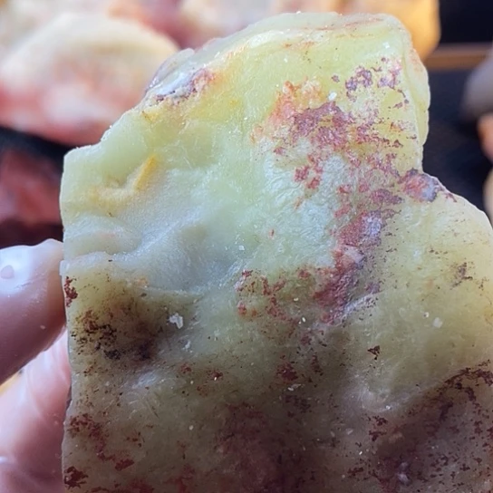 寿山石此*寿山品种石原石毛料