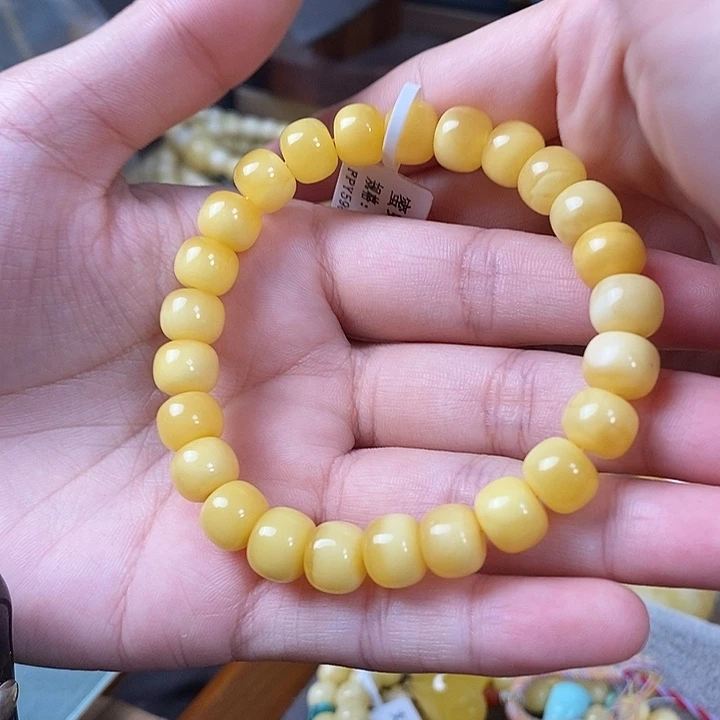 裸石琥珀未镶嵌手串