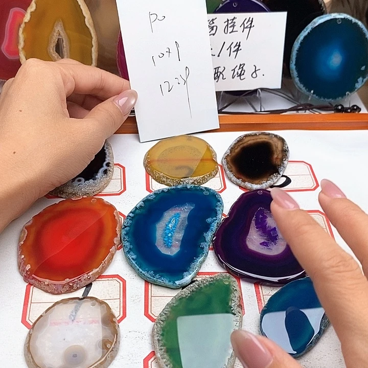 p*** 合金颈饰玛瑙/玉髓