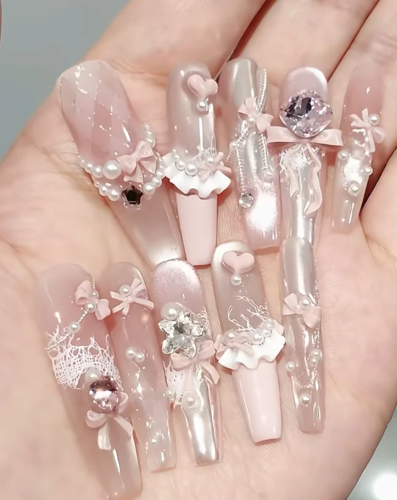 【备注下单】多米手工穿戴甲美甲贴片NO退NO换