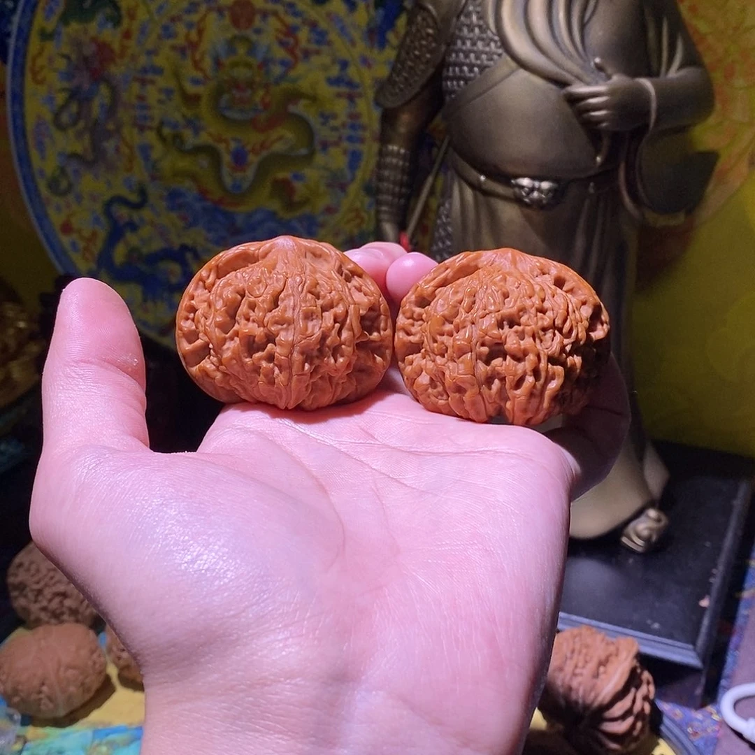 文玩核桃把件51官帽福利