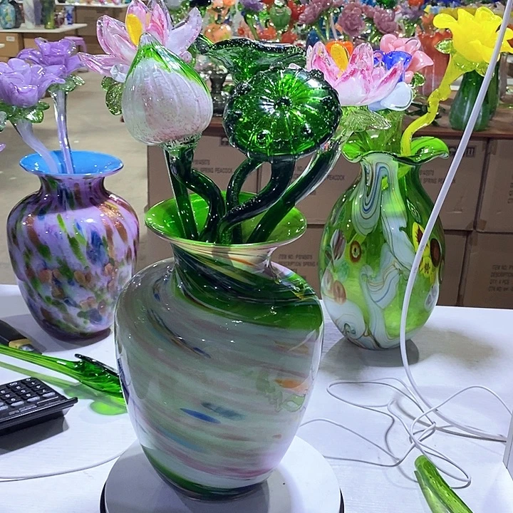 花瓶加花高45厘米宽12厘米