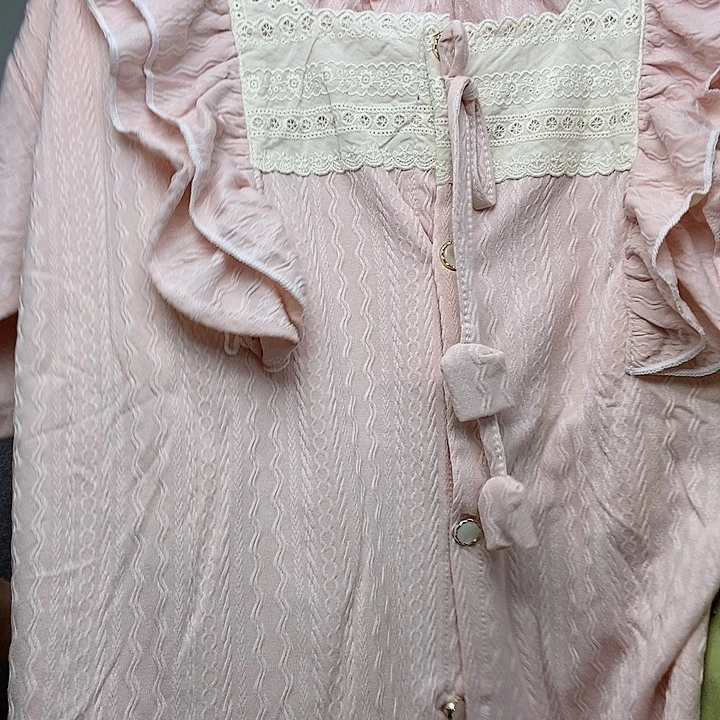 家居服粉色的短袖050