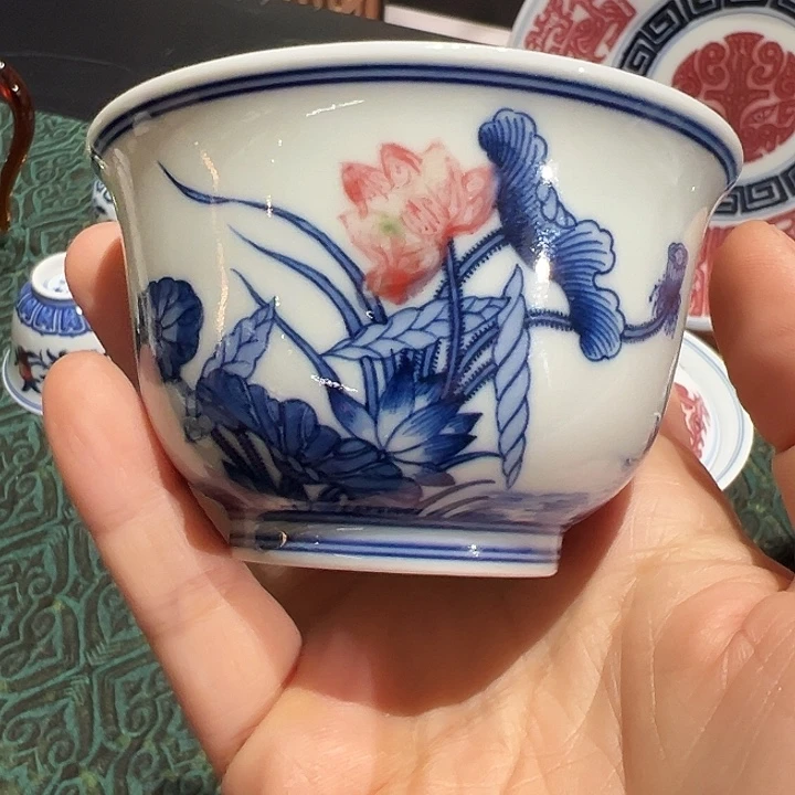 微瑕臻玉古坊原矿孔雀石釉里红