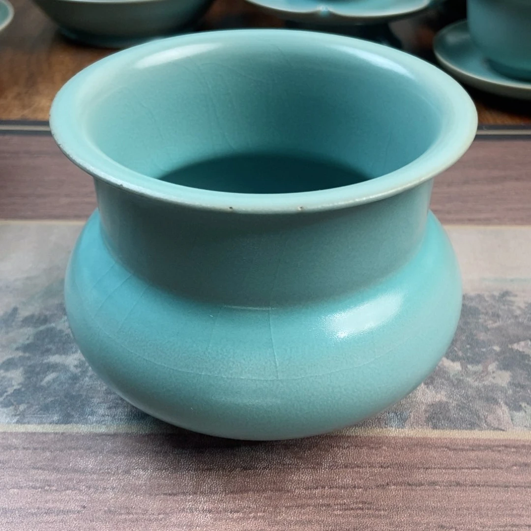 摆件原产地原矿汝瓷～茶器