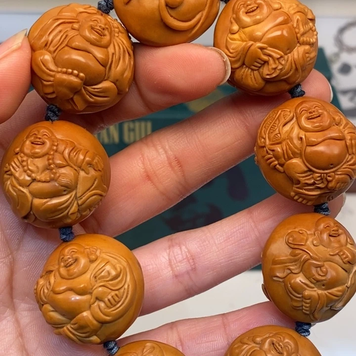大***帅手串/手链橄榄核弥勒