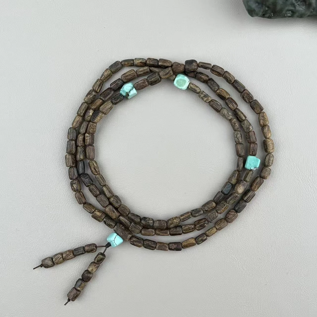 沉香【鹏友专属】天然手串沉水随型长串一条 多样性发货D（136）